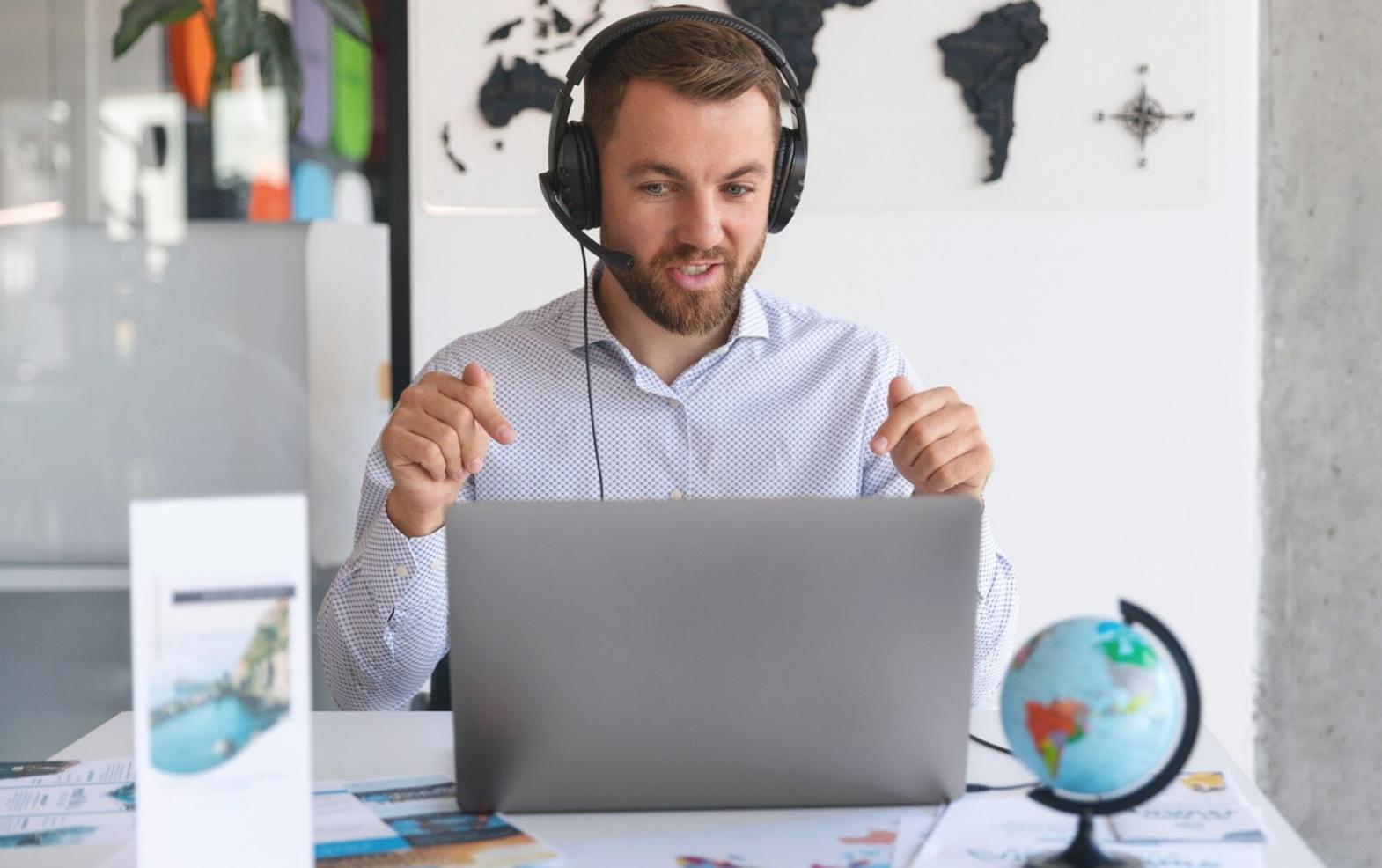 Financial planning consultation session in progress